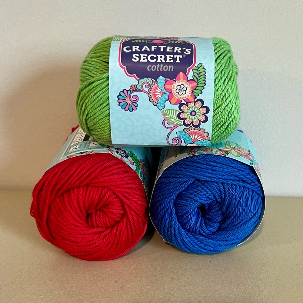 Crafter’s Secret Cotton Yarn Trio